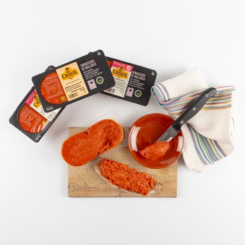 Crisol renueva su tarrina de sobrasada curada con un ecodiseño más responsable y una fórmula 100 % natural