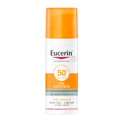 ¿Sabías que 1 de cada 2 dermatólogos usa Eucerin® Oil Control?