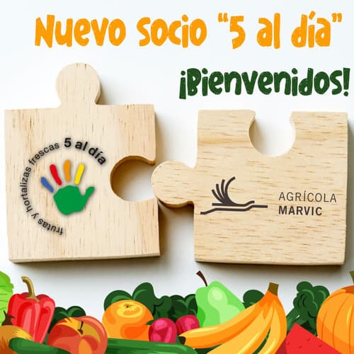 Agrícola Marvic se suma a la asociación 5 Al Día para promover el consumo saludable de frutas y hortalizas