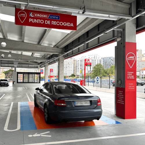 El Eroski Center de Xuxán ya tiene disponible el servicio Click&Drive