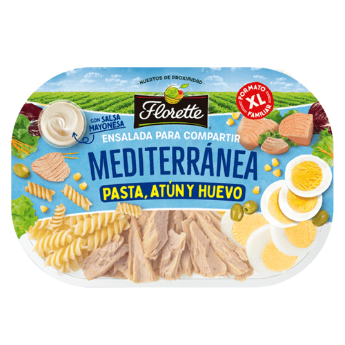 Florette da la bienvenida al verano con una ensalada con sabor Mediterráneo, en un formato especial lista para compartir