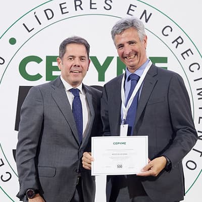 Aceites de las Heras, una de las 500 empresas con más crecimiento según CEPYME