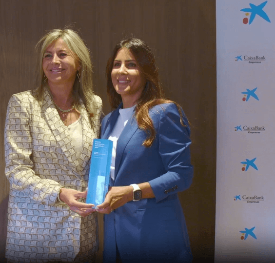 Zulema Beresaluce, directora general de Aceitunas Cazorla, gana el ‘CaixaBank Premio Empresaria’ en Comunidad Valenciana