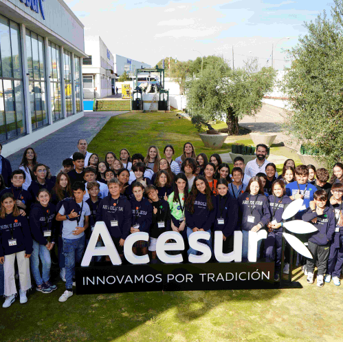 55 alumnos del colegio Arboleda de Sevilla conocen las carreras del sector aceitero con los programas FoodEducators y Salvacomida