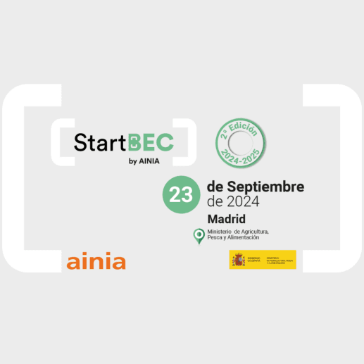 La Secretaria de Estado Begoña García anima a incorporar la innovación y la bioeconomía en el sector agroalimentario. Lanza con AINIA II edición programa StartBEC
