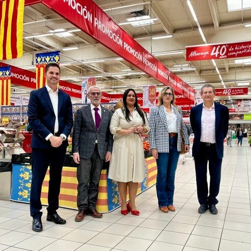Alcampo cumple 40 años de actividad en la Comunidad Valenciana