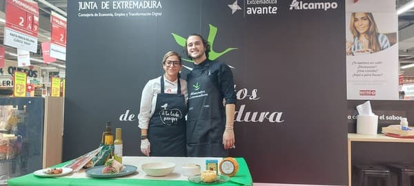 Alcampo llena Madrid de sabores de Extremadura