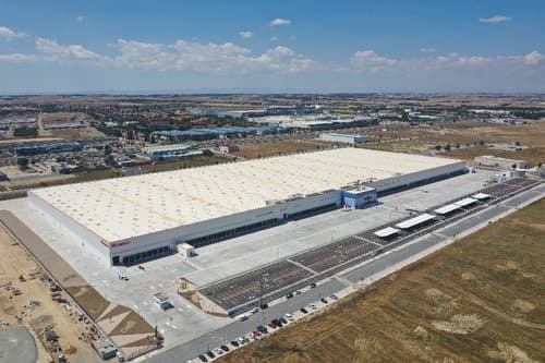 La plataforma logística de Alcampo en Illescas da sus primeros pasos