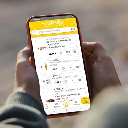 Alimerka renueva su entorno online y presenta una app más moderna y práctica
