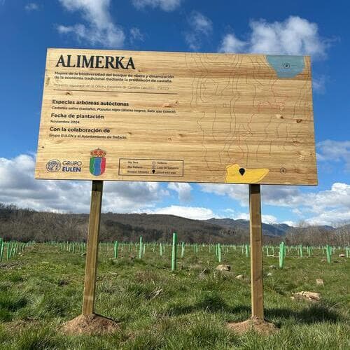 Alimerka presenta en Zamora su primer bosque de Castilla y León