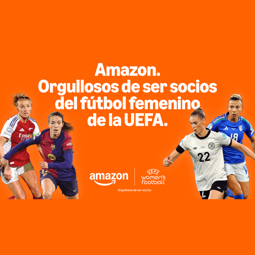 Amazon renueva su patrocinio del fútbol femenino de la UEFA