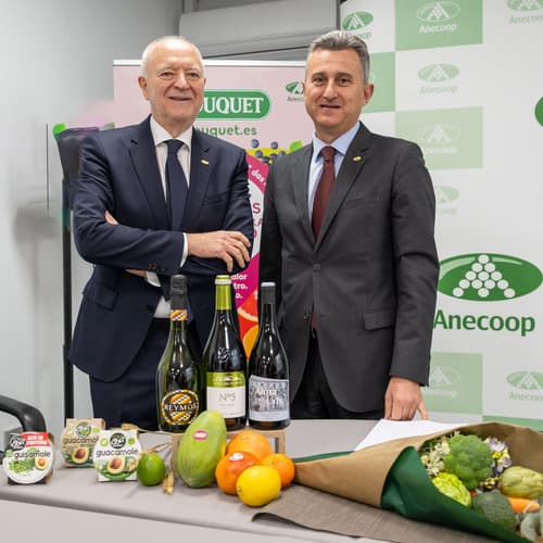 Anecoop incrementa su facturación un 11,6%, con una cifra récord de 945 millones de euros