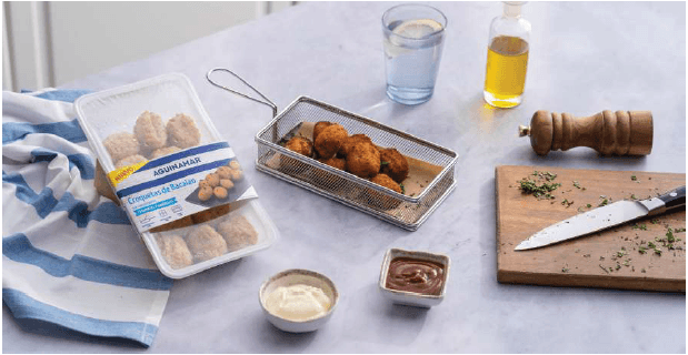 Aguinamar laza dos nuevas referencias: Mejillones Tigre y Croquetas de Bacalao