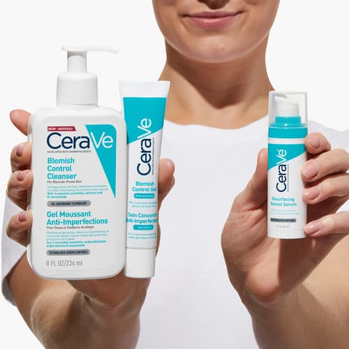 Esta es la rutina de CeraVe para cuidar las pieles acneicas