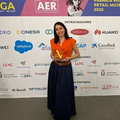 Diana Guzmán, CMDO de Clarel y talento colombiano, reconocida en los Premios Vega Mujer Retail 2025