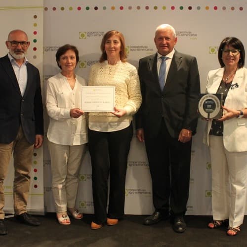 Condes de Albarei, galardonada con el premio “Igualdad de Oportunidades” de Cooperativas Agro-alimentarias de España