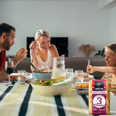 La pasta 3 Minutos de Gallo consigue seducir a los consumidores con un crecimiento del 9% en sus ventas