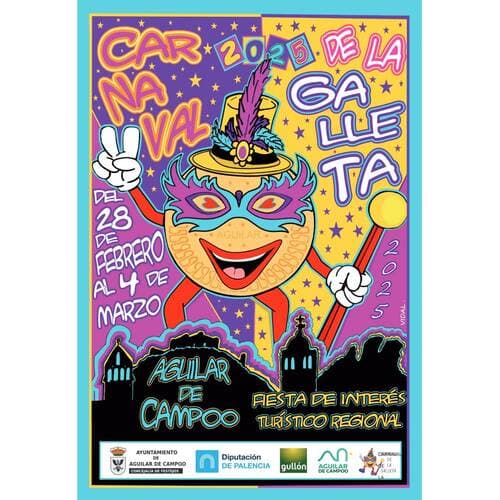 Aguilar de Campoo presenta el cartel del Carnaval de la Galleta 2025