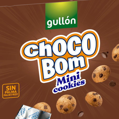 Galletas Gullón aumenta la familia ChocoBom con el lanzamiento de las Cacao Chips Sin Gluten y las Mini Cookies