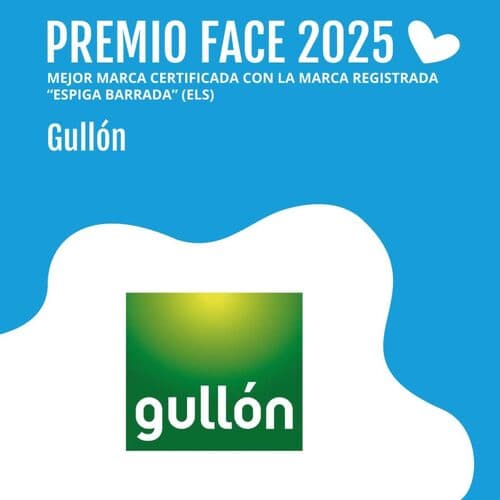 Galletas Gullón, reconocida de nuevo por su compromiso con la celiaquía como Mejor Marca Certificada con la Espiga Barrada