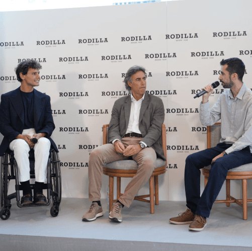 Rodilla anuncia su renovación con el Mutua Madrid Open de la mano de Cisco García y Gerard Tsobanian