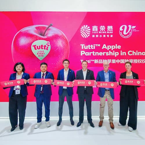 La manzana Tutti llega a China de la mano de Joy Wing Mau, nuevo socio estratégico