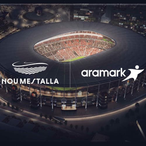 El Valencia CF selecciona a Aramark como partner estratégico para la gestión de la restauración al público general y hospitality del Nou Mestalla