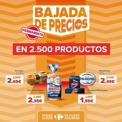 Carrefour invierte más de 84 millones de euros en bajadas de precio para sus clientes