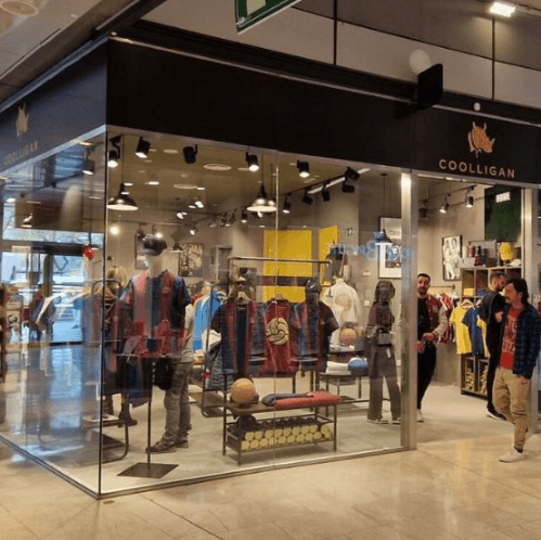 Coolligan inaugura su pop-up en el Centro Comercial Arenas de Barcelona