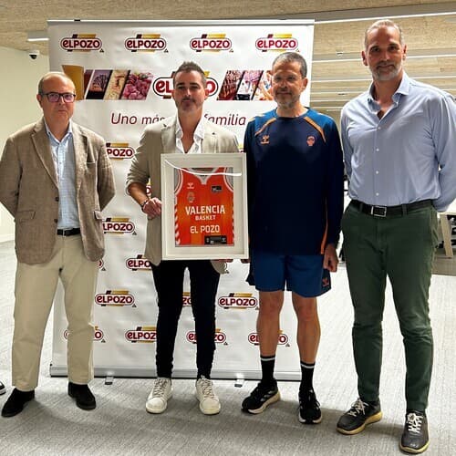 eLPOZO Alimentación, nuevo patrocinador del Valencia Basket