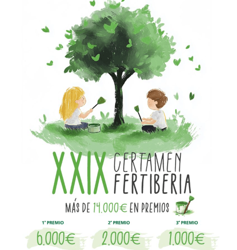 Fertiberia abre la XXIX convocatoria de su histórico Certamen de Pintura Rural Infantil