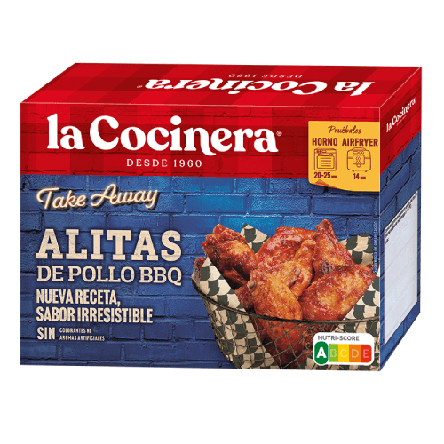 La cocinera amplía su gama Take Away con sus nuevas Alitas de Pollo BBQ y sus Chicken Bites