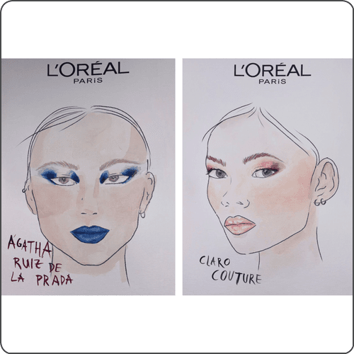 Estas son las claves de los beauty looks de Ágatha Ruiz de la Prada y Claro Couture en MBFWMadrid
