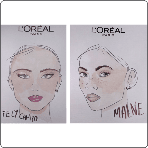 Estos son los beauty looks de Fely Campo y Malne en MBFWMadrid