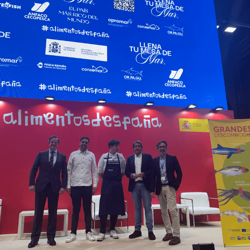 Pesca España llena de mar el Salón Gourmets con sus “Grandes Desconocidos”