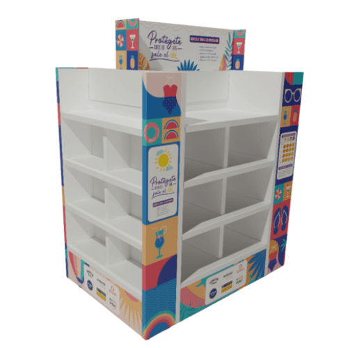 Smurfit Westrock transforma el punto de venta de Carrefour con displays sostenibles que impulsan las ventas de protectores solares