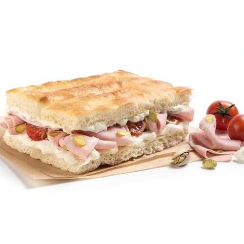 Rodilla apuesta por los sabores italianos con su nueva focaccia de mortadela, stracciatela y pistacho