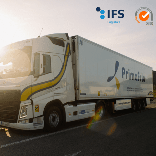 Primafrio renueva la certificación IFS Logistics y refuerza su excelencia en logística alimentaria