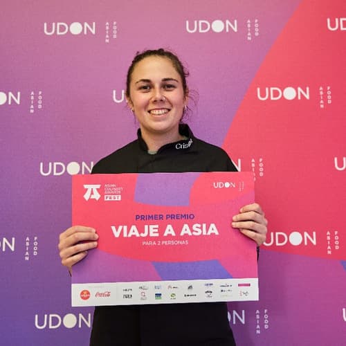 La chef Cristina Gómez Manarel gana la IX edición de los Asian Culinary Awards de UDON