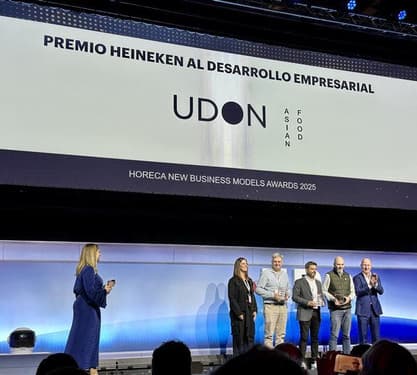 UDON Asian Food gana en HIP 2025 el premio a mejor Desarrollo Empresarial