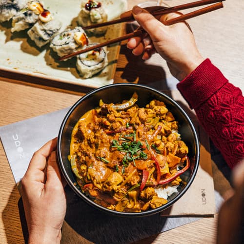 Tikka masala: la nueva propuesta de Udon Asian Food para dar la bienvenida a la primavera