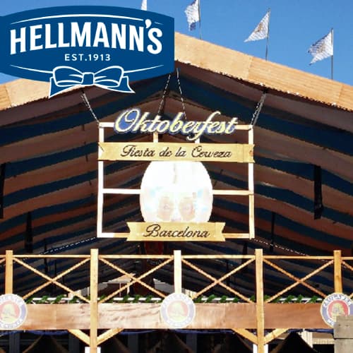 Hellmann’s patrocinador oficial del Oktoberfest Barcelona