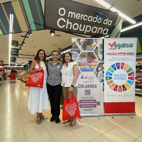 Vegalsa-Eroski apoya con sus bolsas solidarias la lucha contra el cáncer infantil