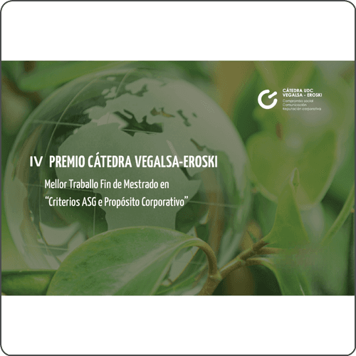 Abierto el plazo para participar en la IV edición del Premio Cátedra Vegalsa-Eroski UDC al Mejor Trabajo Fin de Máster