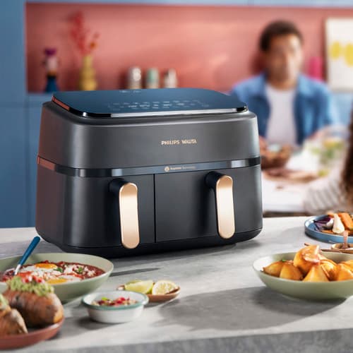 Philips estrena Airfryer Dual Basket con dos cestas de diferentes tamaños que permiten cocinar un menú completo de forma simultánea