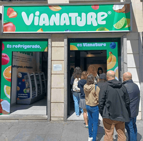 Vianature te refresca con sus deliciosas bebidas en su nueva pop-up store