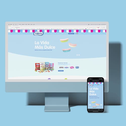 Vidal Golosinas lanza su nueva web corporativa como parte de su estrategia de transformación digital