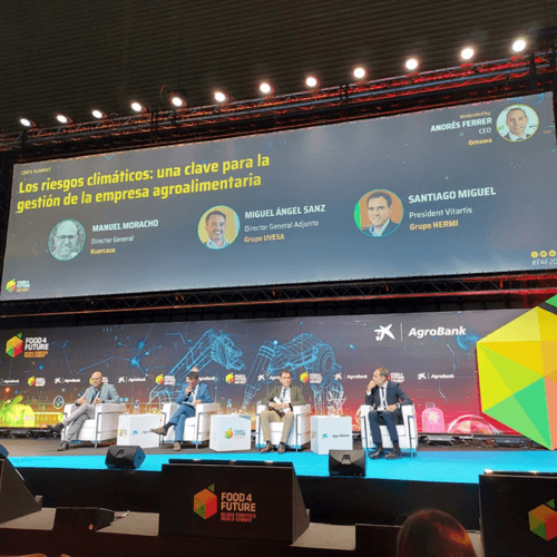 Vitartis defiende en ‘Food 4 Future’ que el ‘riesgo climático’ puede convertirse en una oportunidad para mejorar la competitividad
