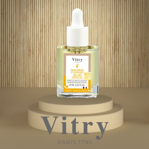 El aceite para uñas y cutículas de Vitry ideal, la opción ideal para este invierno, con un 99,7% de ingredientes de origen natural