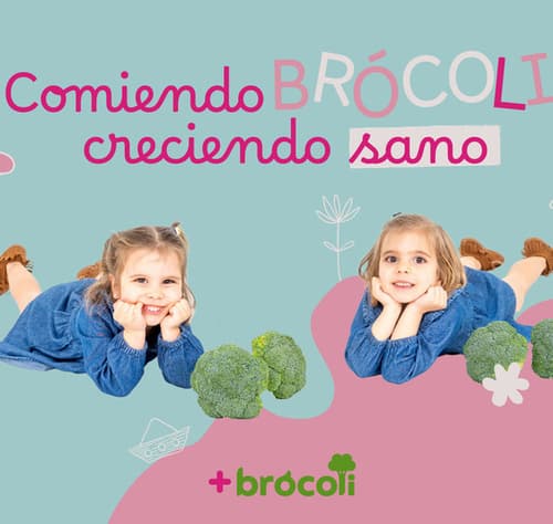 +Brócoli impulsa una nueva generación de pequeños consumidores con su campaña “Comiendo brócoli, creciendo sano”
